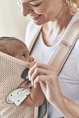 BabyBjörn Baby Carrier Mini 3D Mesh Pearly Pink view 3