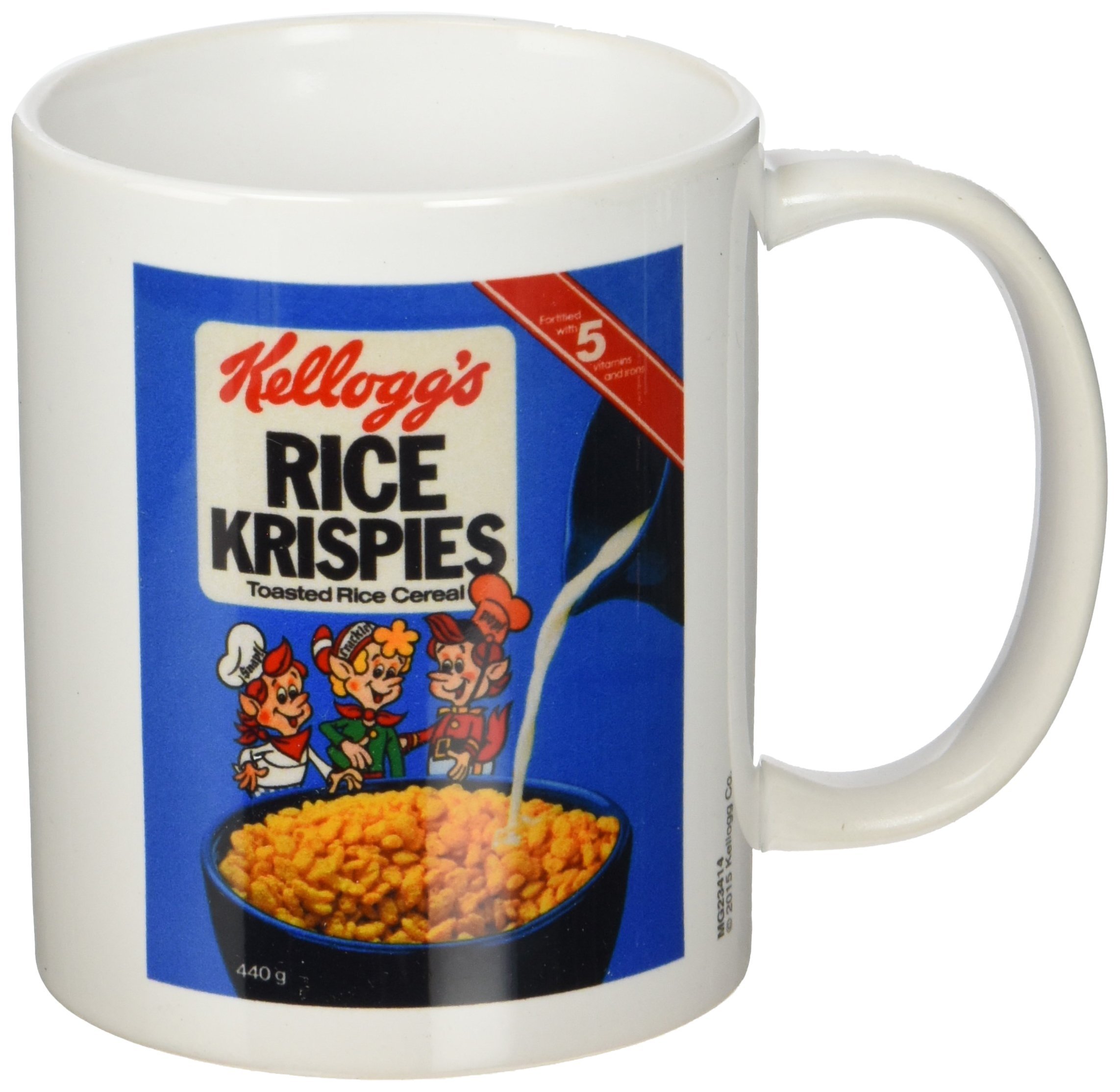 Pyramid International "Vintage Kellogg's (Rice Krispies - Classic)" Official Boxed Ceramic Coffee/Tea Mug, Multi-Colour, 11 oz/315 ml