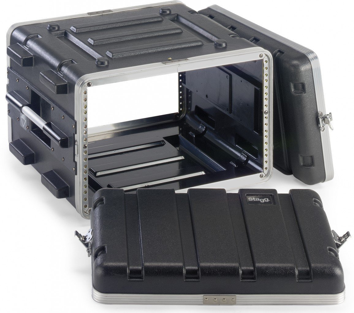 Stagg ABS-6U ABS Case for 6 Unit Rack