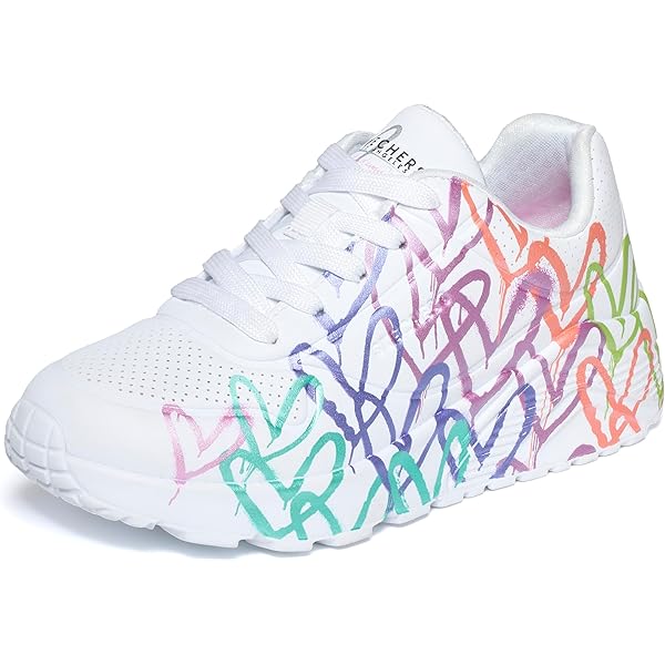 Amazon.com | SKECHERS Girls X James Goldcrown-Uno Lite-Flutter