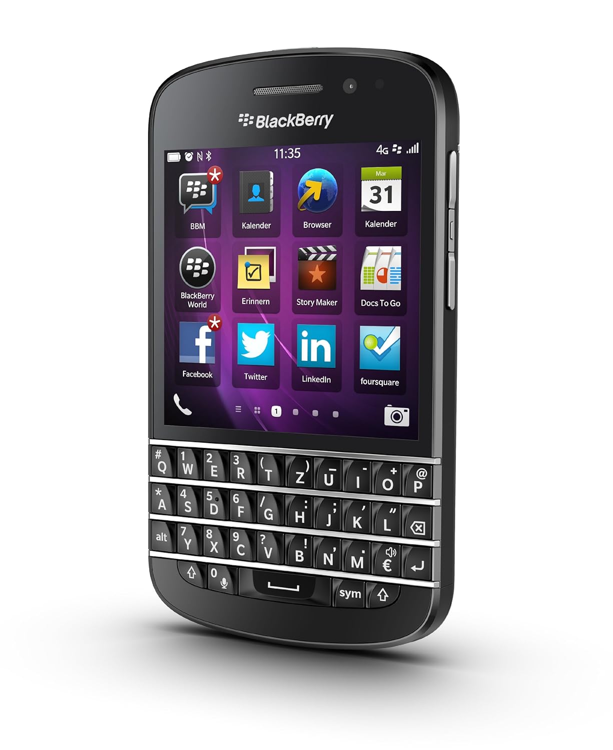 Amazon.com: Blackberry Q10 Unlocked Cellphone, 16GB, Black : Cell Phones &