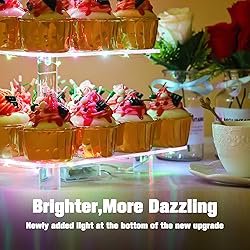YestBuy 3 Tier Cupcake Stand - Premium Cupcake