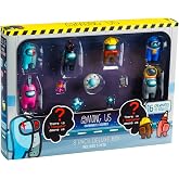 Among Us Action Figures Series 3 - Pack of 8 Collectible Figurines - Official Among Us Toys for Boys &amp; Girls - Collect All Crewmates from the Among Us Video Game - Imposter (Style B)