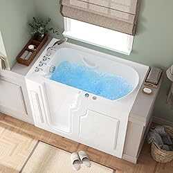 FerdY Floridian 55" x 33" Walk-in Whirlpool Bathtub
