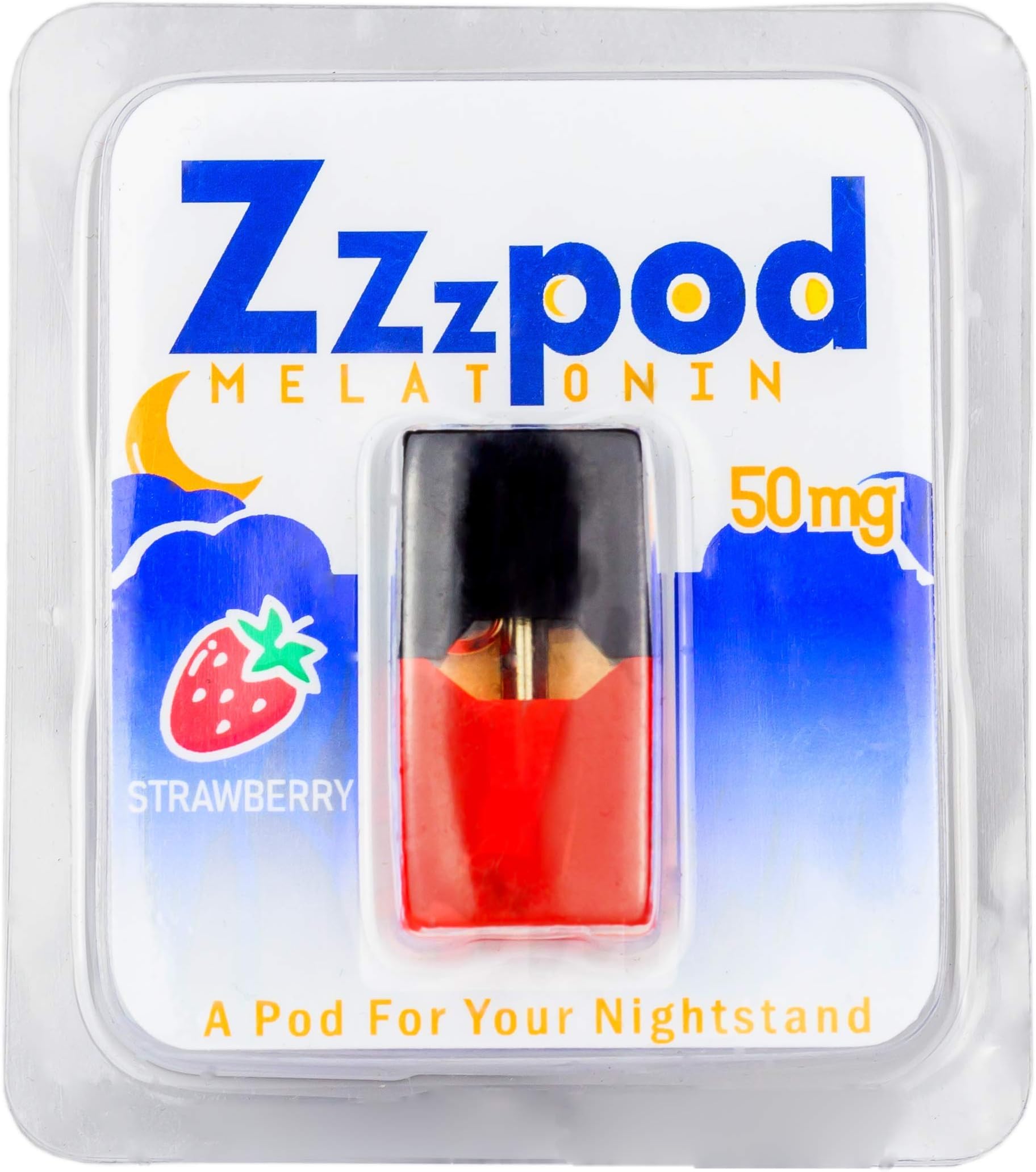 ZzzPod (Strawberry) 50mg by: Full Body Zen
