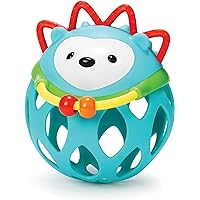 Skip Hop Baby Rattle Toy, Explore and More Roll Around Rattle, Hedgehog