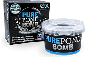 Evolution Aqua Pure Pond Bomb – for Crystal Clear Healthy Water, Treats up to 20,000 litres
