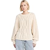 Free People Women's Frankie Cable Pullover