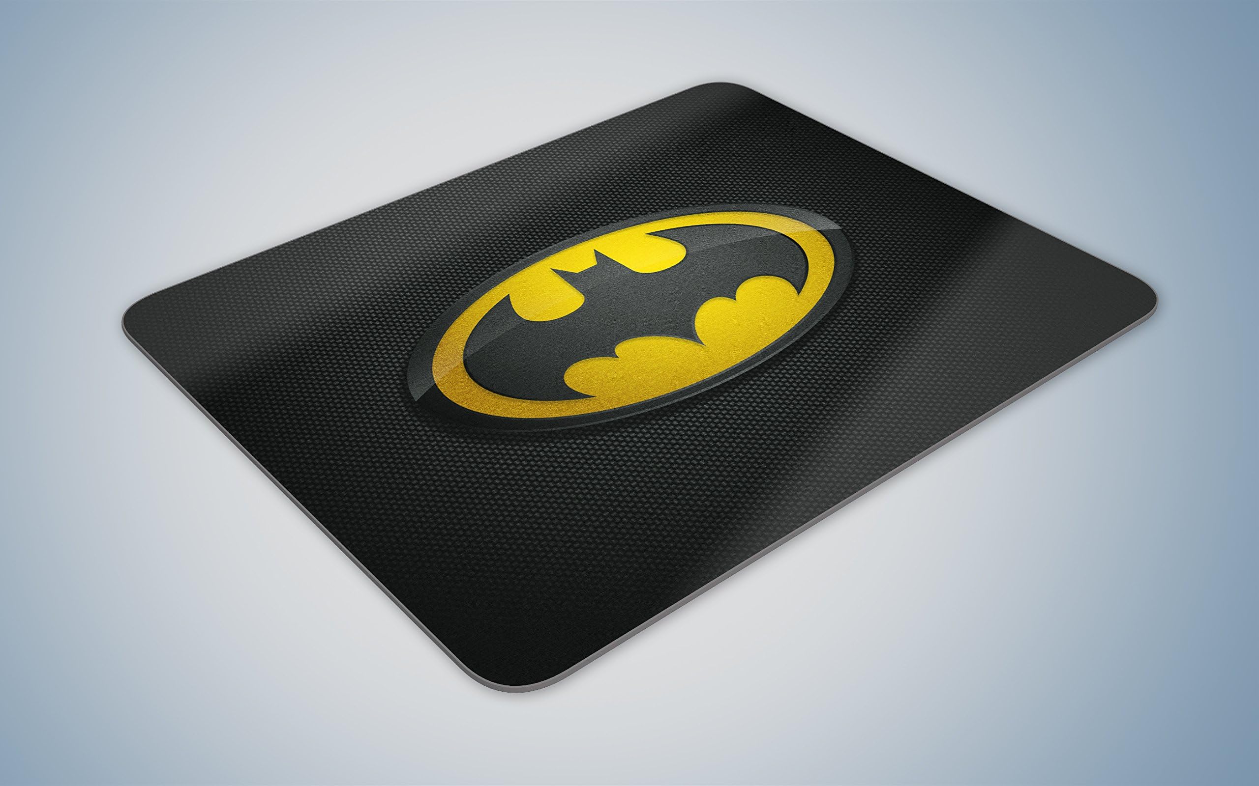 Batman logo mouse mat gaming pc uk optical laser pad gamer