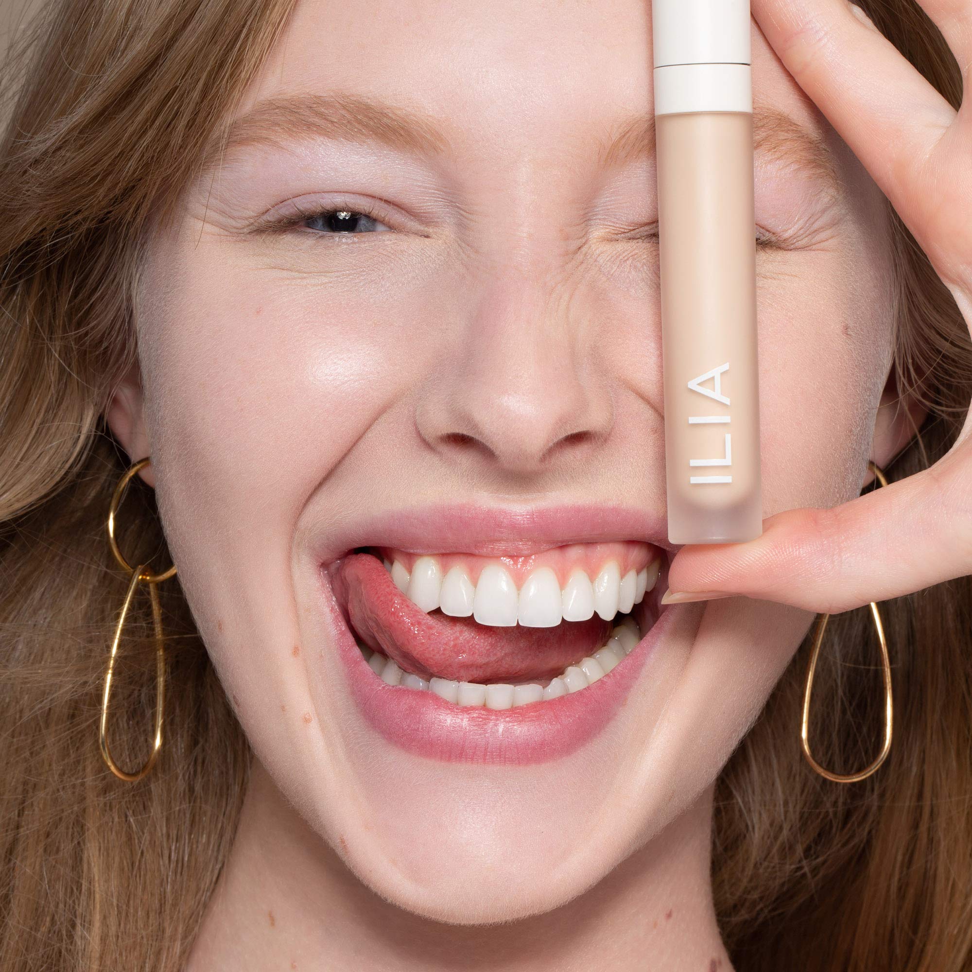 ILIA True Skin Serum Concealer | Non-Comedogenic, Cruelty-Free, Vegan, Safe For Sensitive Skin, Reduces Appearance of Dark Circles + Blemishes (Arrowroot SC.5, 0.16 oz | 5 ml)