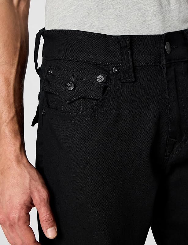 Ricky - Jeans da Uomo a Gamba Dritta, 2sb Body Rinse Black