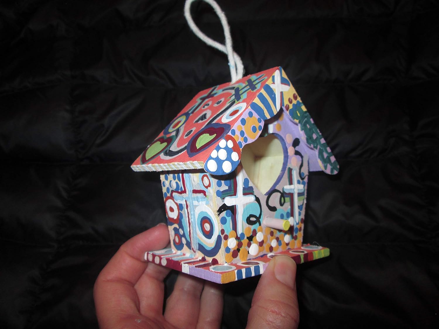 Amazon Com Day Of The Dead Birdhouse Small Unique Gifts Hand
