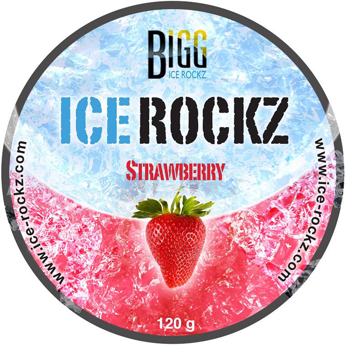 Aladin Shisha Bigg Ice Rockz 120 g Strawberry