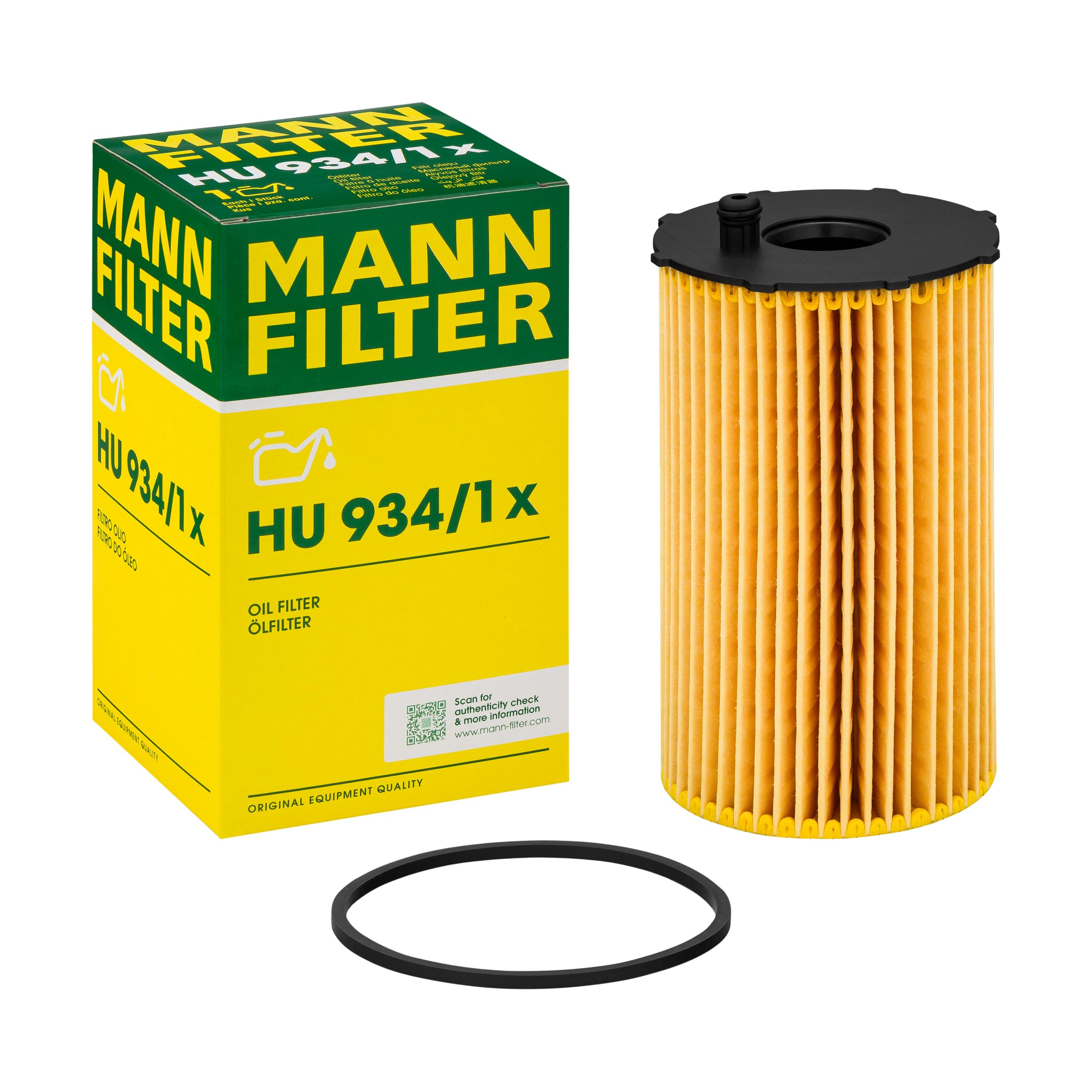 MANN-FILTER HU 934/1 x Oil Filter - for Cars + Transporters