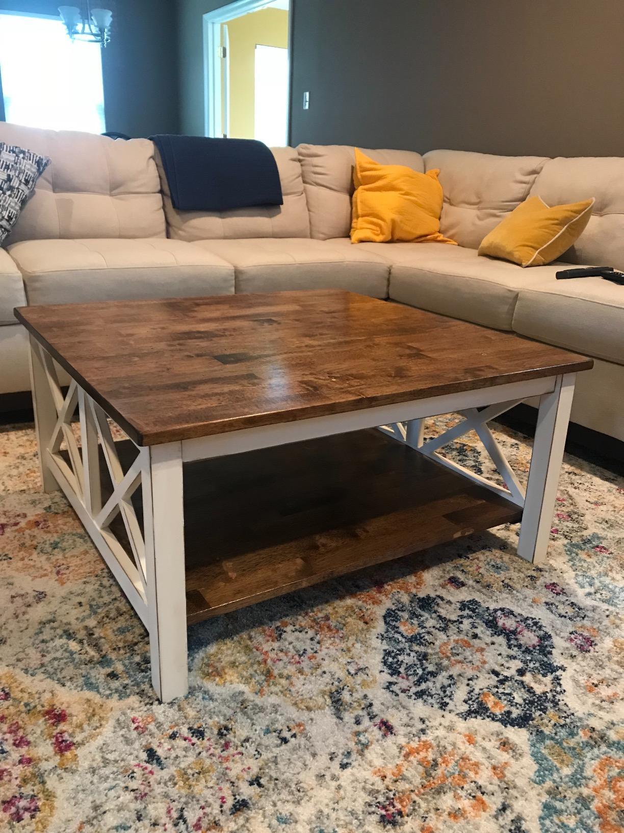 39/mo Finance International Concepts Hampton Square Coffee Table
