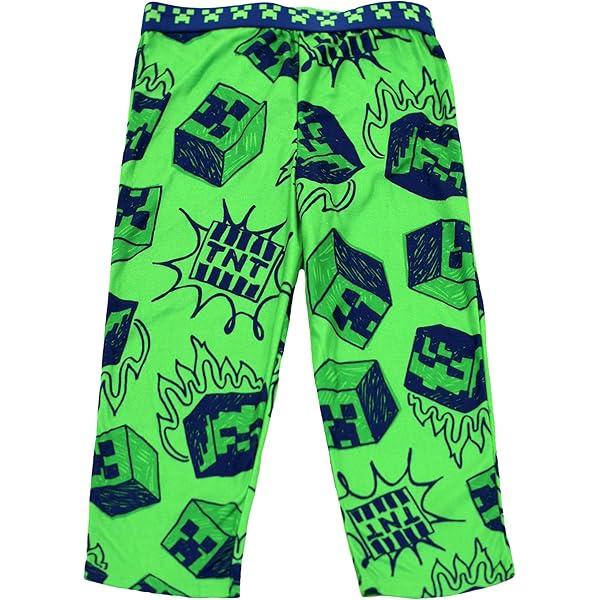 Minecraft Jongens Joggingbroek Creeper Zwart 146