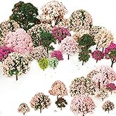 OrgMemory 29pcs Mixed Model Trees, Miniatures, 1.5-5 inch(4-12 cm), Diorama Models, Ho Scale, Model Train Scenery, Architectu