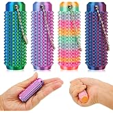 4 Pack Little Pain Ouchies Fidget, Pain Stim Fidget Toys for Adults | 3D Printed Stim Sensory Toys For Teens Boys Girls Birthday Gifts Prize Stocking Stuffers Goodie Bag Stress Relief Keychain