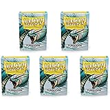 5 Packs Dragon Shield Classic Turquoise Standard Size 100 ct Card Sleeves Value Bundle!