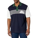 Lacoste Men's Contemporary Collections Loose Fit Organic Cotton Polo Shirt