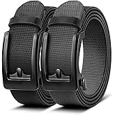 BULLIANT Men Belt Multi-Pack,Stretchable Ratchet Belt Adjustable For Men Gift Golf Casual Jeans Precise Fit