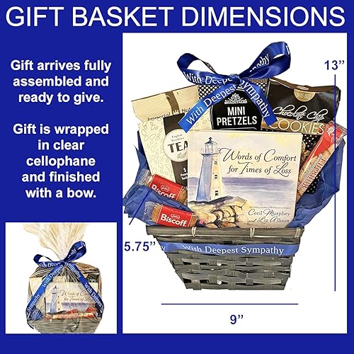 Gifts Fulfilled Sympathy Gift Baskets for Loss of Loved One