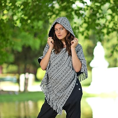 poncho hoodie women's