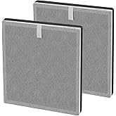 Borgodf 2 Pack 3-in-1 PEAIRPLG Replacement Filter Compatible with Pure Enrichment Air Puri-Fier Filter Purezone Air Puri-Fier Replacement Filter Fit for Pure Air Filter Replacement