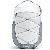 The North Face Women's Borealis Commuter Laptop Backpack, TNF White Metallic Mélange/Mid Grey, One Size