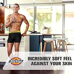 Dickies Mens Boxer Briefs Cotton Underwear for Men