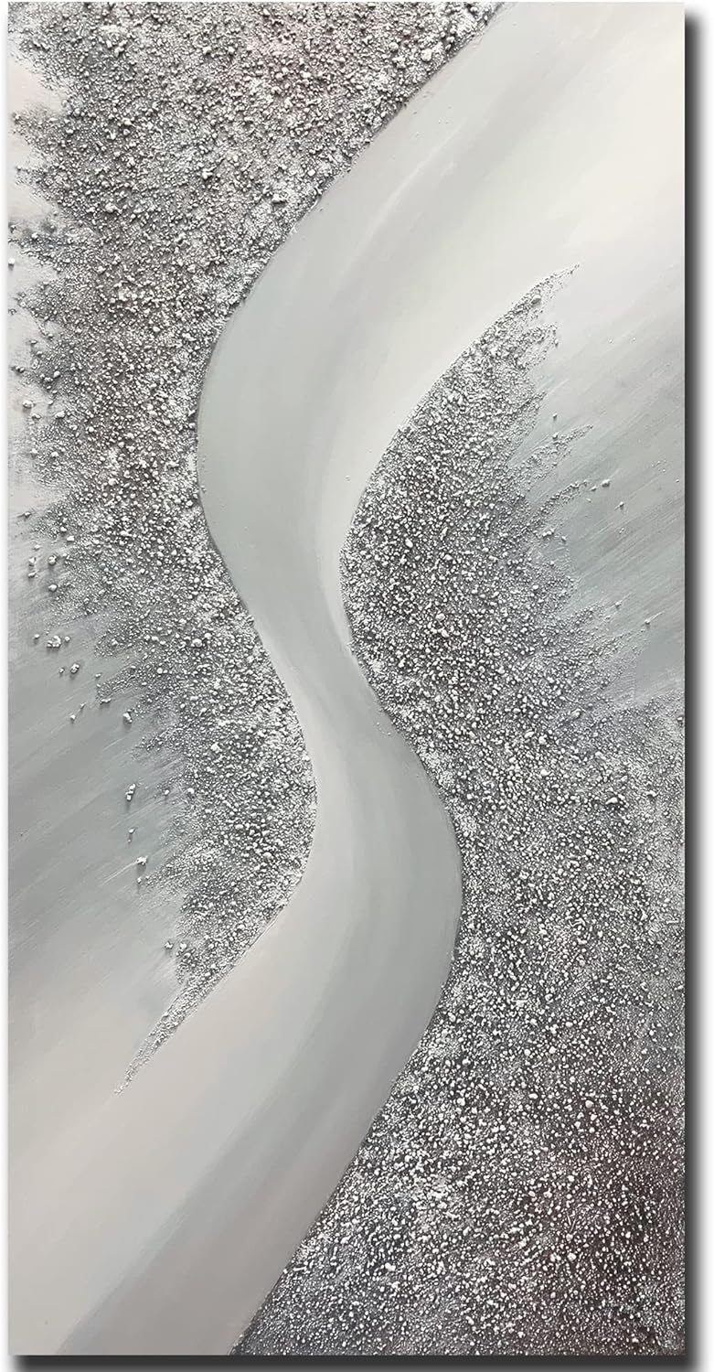 Paintings - Yotree Paintings, 24x48 Inch Paintings Oil Hand Painting 3D Artwork Art Wood Inside Framed Hanging Wall Decoration Abstract Wall Art