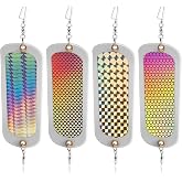 Glooglitter Kokanee Dodger Fishing Flashers