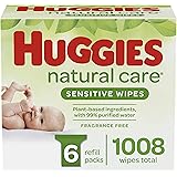 huggies natural care wipes 624