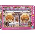 Eurographics 1000-Piece Puzzle 'Cups, Cakes & Company' By Garry Walton - Baking Treats Gingerbread House Scene - View #6