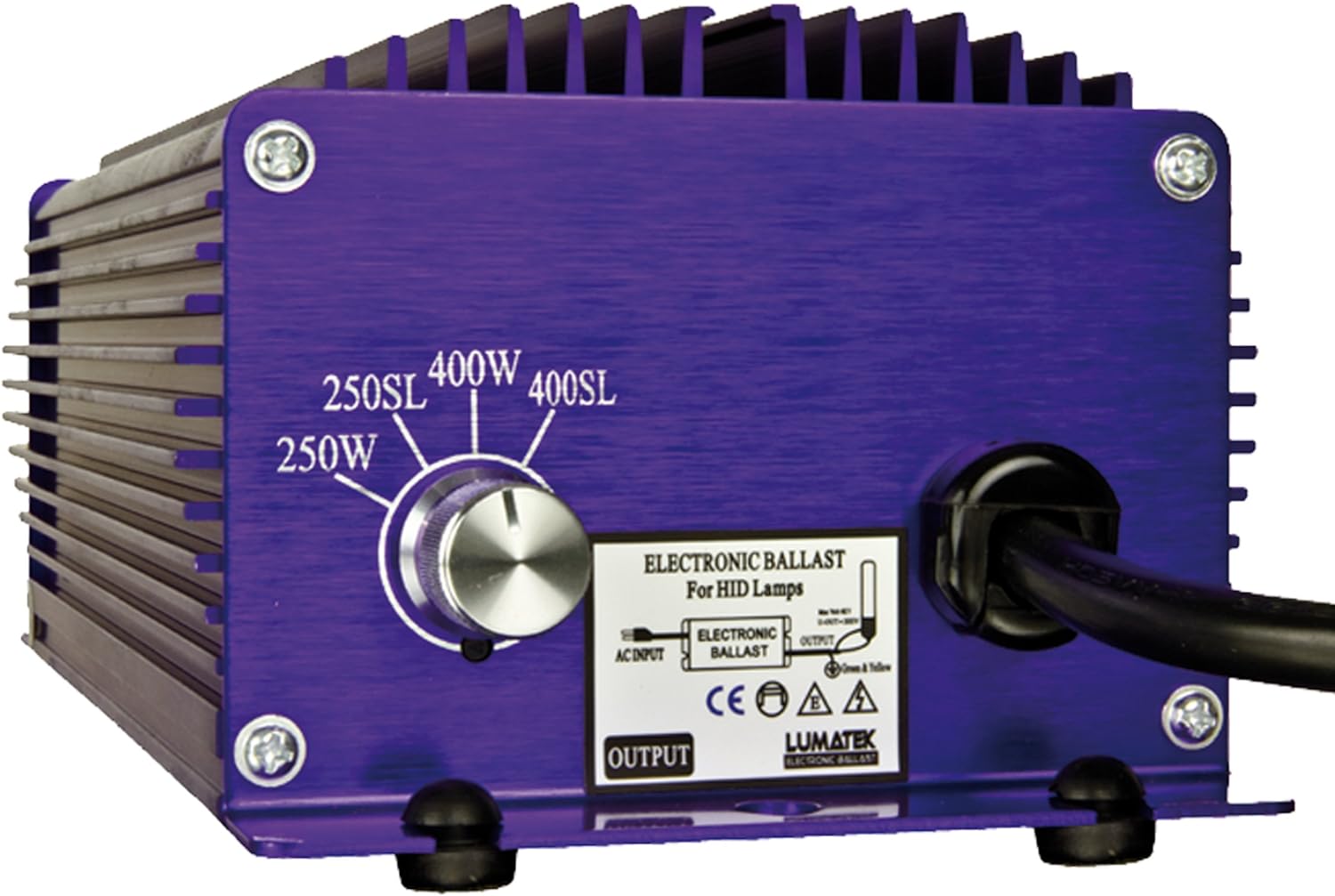 Lumatek 400 watt dimmable ballast Amazon.co.uk DIY & Tools