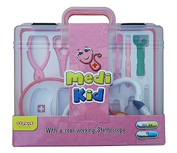 doctor set with working stethoscope