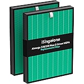 Airmega 230/240 Replacement Filter Compatible with Coway Airmega 230 and Coway Airmega 240 Air Purifier Max 2 True HEPA and Active Carbon Filter Part #3111151