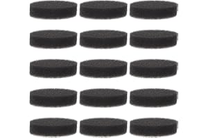 Ciieeo 15pcs Reusable Makeup Sponge Cleaner for Women, Compact Black Sponge Brush Cleaning Tool for Quick