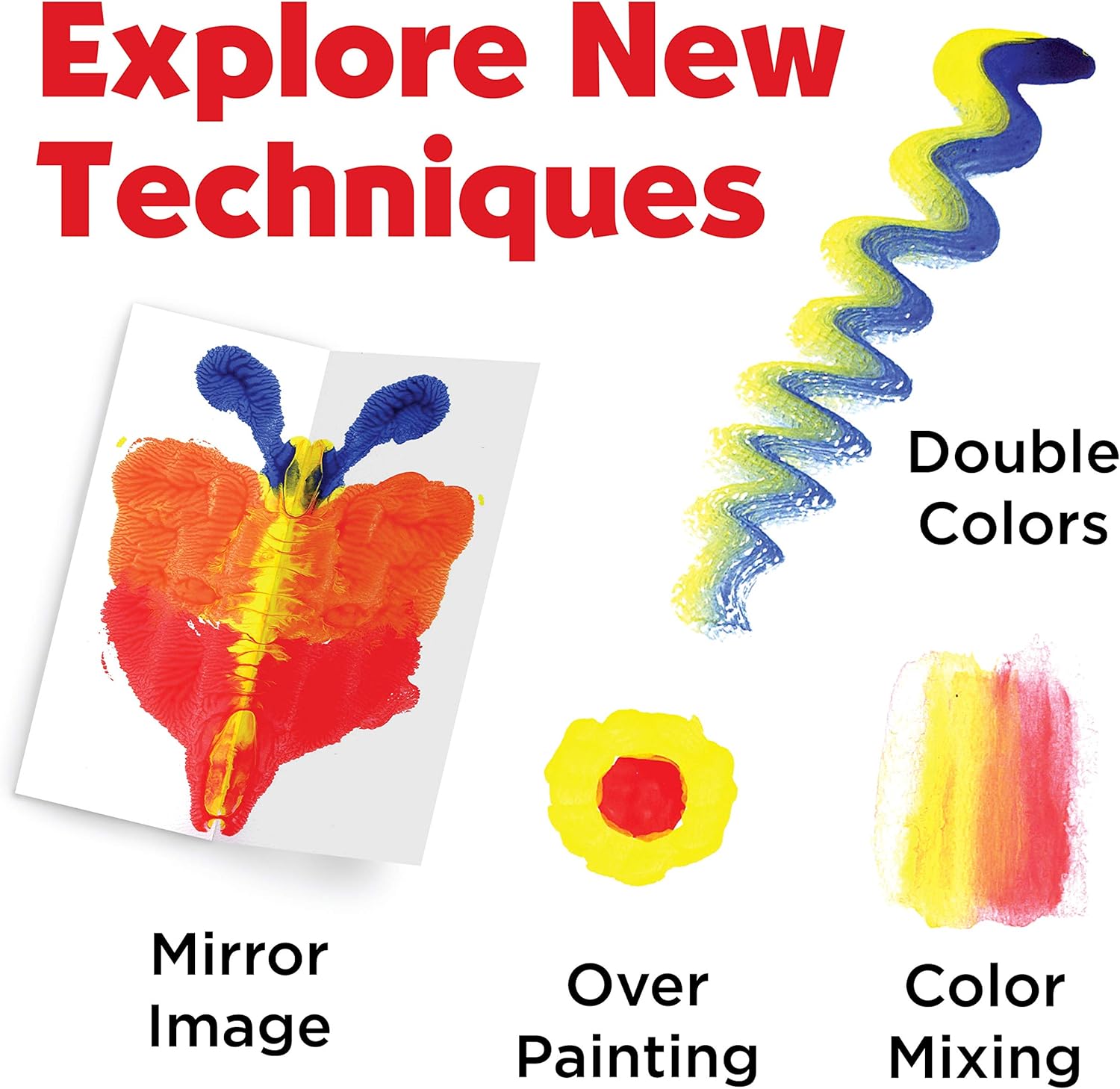 Faber-Castell Young Artist Learn to Paint Set - Washable Paint Set for Kids: Toys & Games