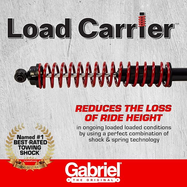 GABRIEL 43048 LOAD CARRIER REAR TOWING SHOCK ABSORBERS FOR TOYOTA TACOMA; CHEVROLET; DODGE; FORD; INTERNATIONAL; JEEP; MAZDA; MITSUBISHI; NISSAN; PLYMOUTH (1 PAIR)