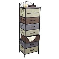 Household Essentials Victorian Style 8-Drawer Tower