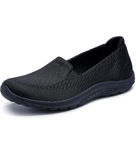 Skechers Women's On-The-Go Arch Fit Inspire - Sydney Loafer, Black/Black, 5 | Walking Shoes