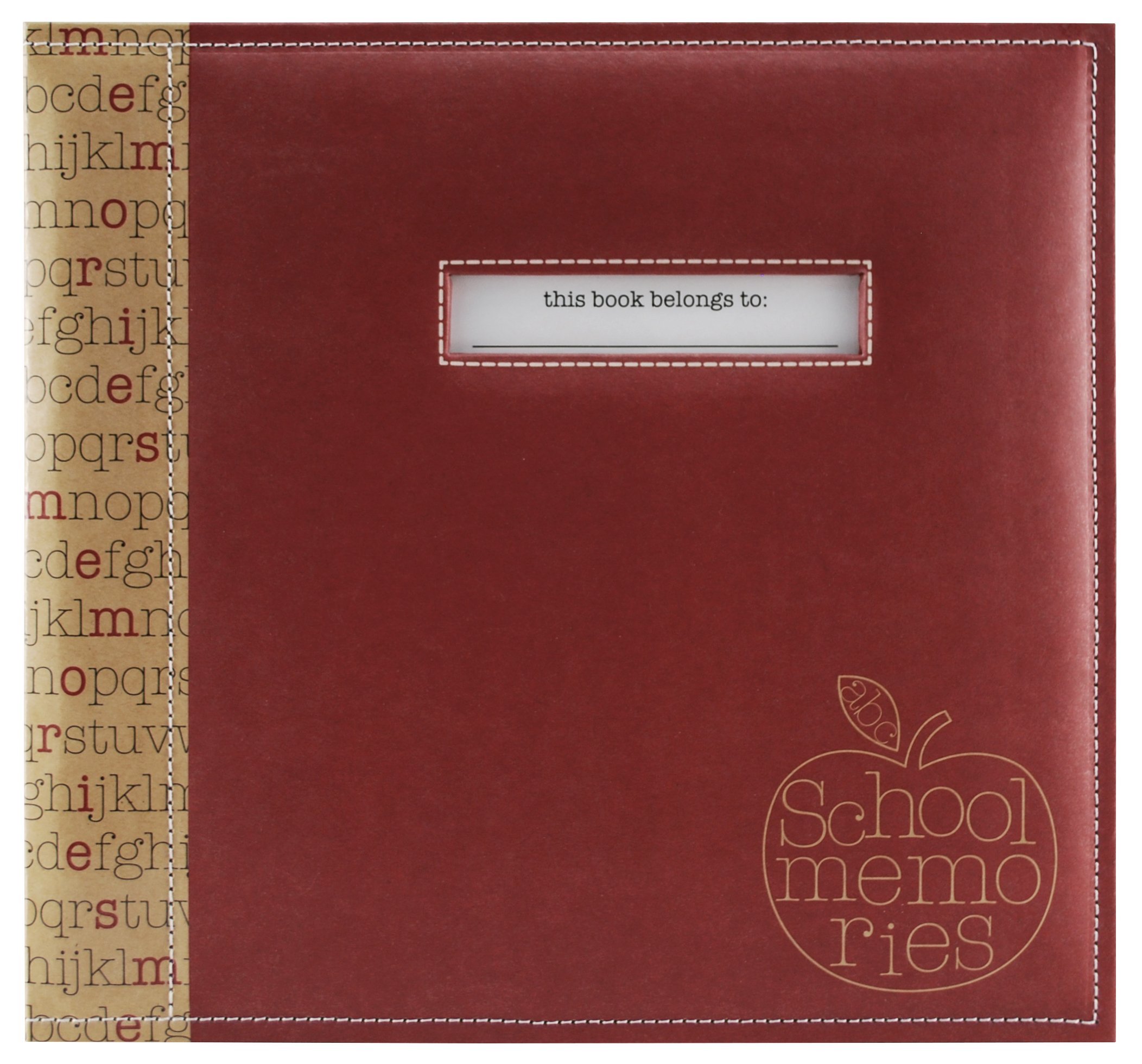 MBI School Memories Scrapbook 12 x 12-Inch - Red Apple — image 1