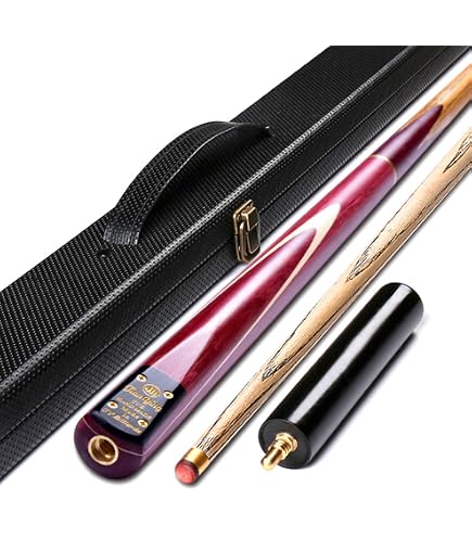 57 Inch 19 Oz Pool Cue Sticks With 2X 10mm Cue Tips Snooker Cue W 607130