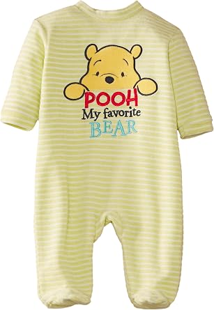 Disney Grenouillere Bebe Garcon Winnie The Pooh En0314 Jaune Yellow Stripes 18 Mois Amazon Fr Vetements Et Accessoires