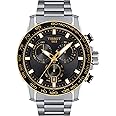 Tissot mens Supersport Chrono Stainless Steel Casual Watch Grey T1256172105100