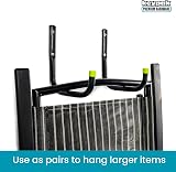keypak 6pk Garage Storage Hooks Set Heavy Duty 30kg Capacity Assorted Sizes view 9