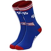 Country-Themed Socks XL, Extra Large, Shoe Size 10-14 (Puerto Rico)