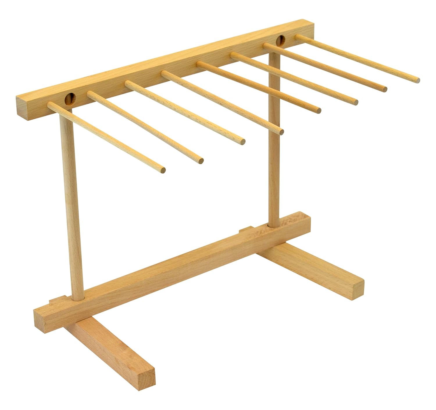 Southern Homewares Southern Homewares Collapsible Wooden Pasta Drying Rack, Natural Beechwood