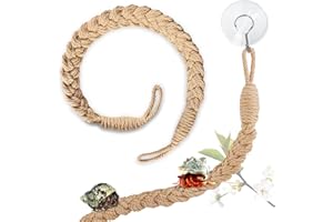 Hermit Crab Climbing Toys,Hermit Crab Rope Ladder,Hermit Crab Climbing Toys, Reptile Tank Terrarium Accessories, Habitat Deco